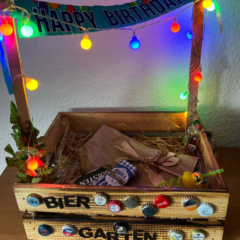 Bier Garten Kiste