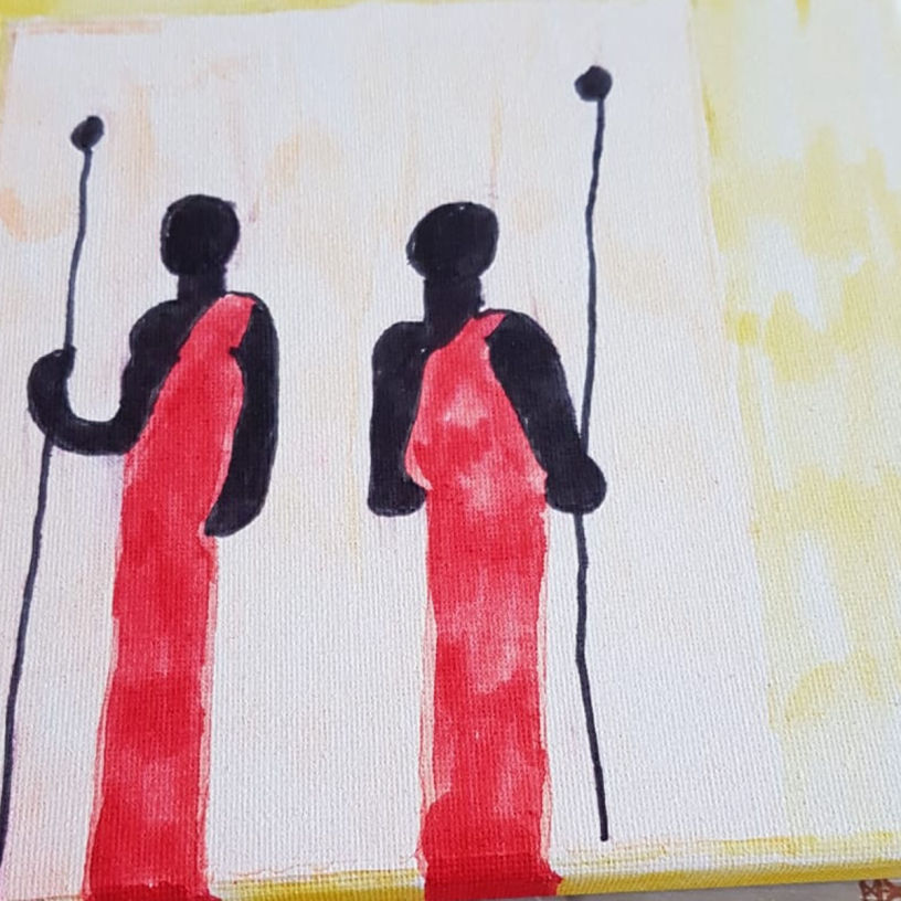 Bild mit Figuren 1